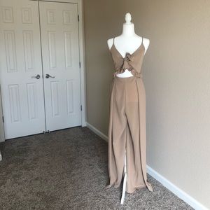 L’Atiste Pantsuit - Tan